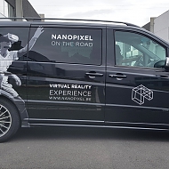 Project: Nanopixel - belettering bestelwagen
