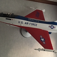 stickers F16 model