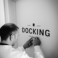 Ontwerp: Chilli - Project: Docking - belettering op binnendeuren
