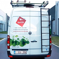 Project: Energie Tomme - wrapping bestelwagen