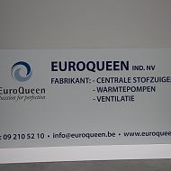 Project: Euroqueen dibond paneel