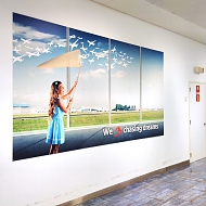 Project: Brussels Airport muurstickers