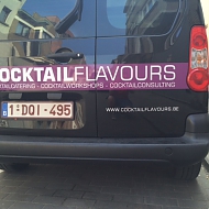 Project: Cocktail Flavours - bestickering wagen
