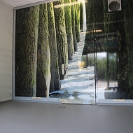 Ontwerp: Atelier 64 - Project: Visgroothandel Vandermaesen - bekleding deur